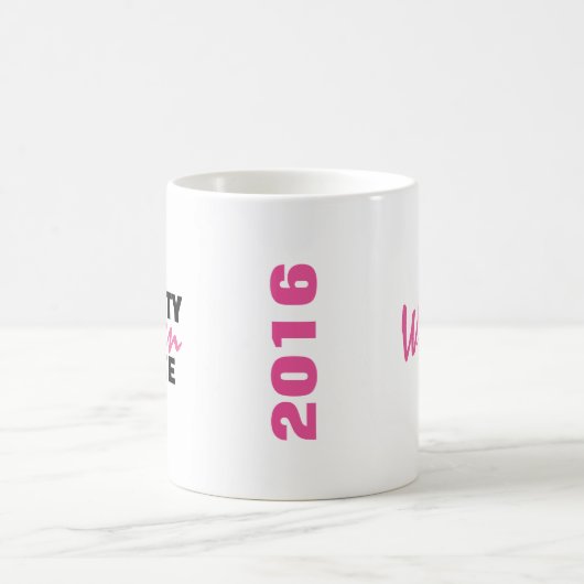 Mug Vote méchant 2016 de femmes (Centre)
