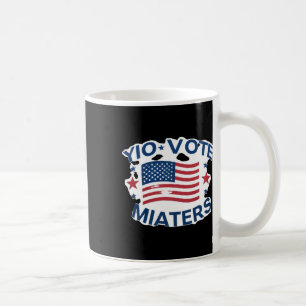 Mug Vote Patriotique S Design Avec Drapeau Américain E