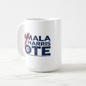 Mug Vote pour Kamala Harris T-Shirt (Devant gauche)