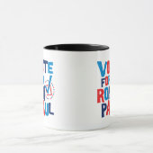 Mug Vote pour l'élection 2012 de Ron Paul (Centre)