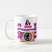 Mug Vote pour Squatch 2010 (Gauche)