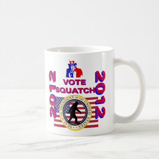 Mug Vote pour Squatch 2010 (Droite)