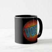 MUG VOTE VINTAGE (Devant droit)