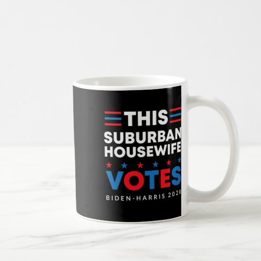 Mug Votes de la ménagère de banlieue Biden Harris 2020 (Droite)