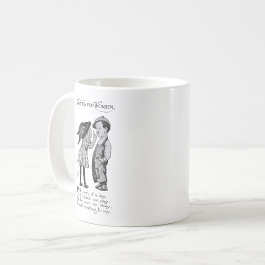 Mug Votes Pour Les Femmes (Devant gauche)
