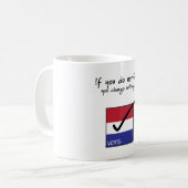 Mug Votez ! (Devant gauche)