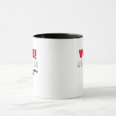 Mug VOTEZ ! Alors que vous pouvez toujours Biden-Harri (Centre)