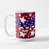 Mug Votez avec Stars and Stripes - (Gauche)