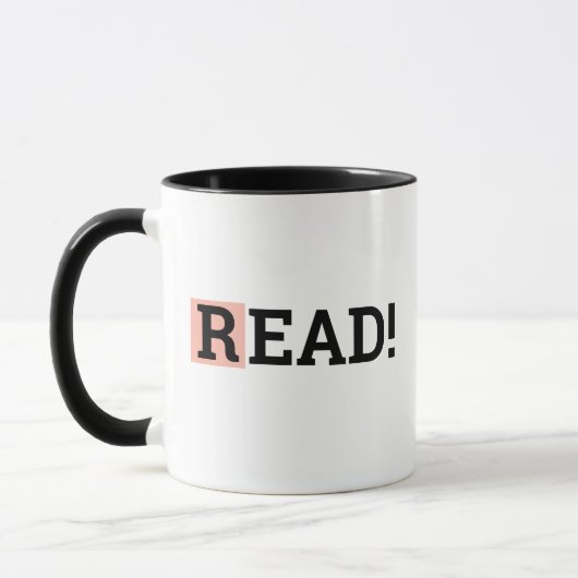 Mug VOTEZ ! Dessins d'un mot (Gauche)