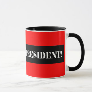 Mug Votez non pour le président