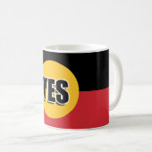 Mug Votez oui (Devant droit)