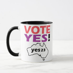 Mug Votez Oui Pour La Voix Des Australiens Indigènes