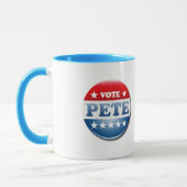 Mug Votez Pete 2020 (Gauche)