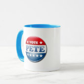 Mug Votez Pete 2020 (Devant gauche)