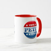 Mug Votez Pete 2020 (Devant droit)