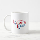 MUG VOTEZ ROMNEY RYAN AMÉRIQUE (Gauche)
