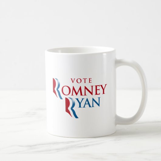 MUG VOTEZ ROMNEY RYAN AMÉRIQUE (Droite)