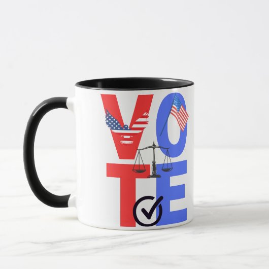 Mug Votez s'il vous plaît (Gauche)