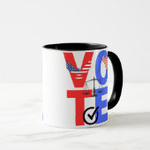 Mug Votez s'il vous plaît (Devant droit)