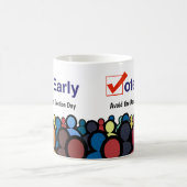 Mug Votez tôt (Centre)