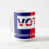 Mug Votez Votre Pays En Dépendance (Devant gauche)