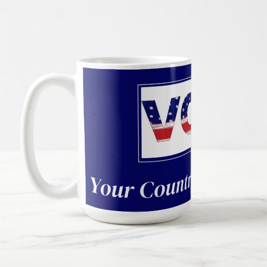 Mug Votez Votre Pays En Dépendance (Gauche)
