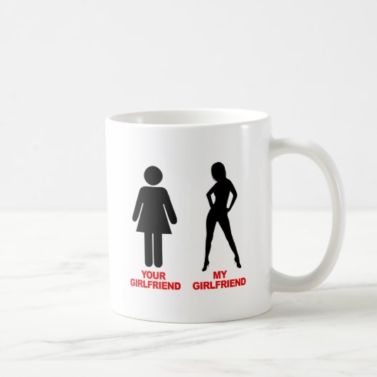 Mug Votre amie. Mon amie (Droite)