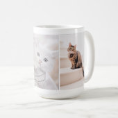 Mug Votre chat Chien Animaux de compagnie Photos Colla (Devant droit)