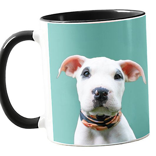 Mug Votre chien Photo personnalisée Couleur mignonne C