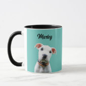 Mug Votre chien Photo personnalisée Couleur mignonne C (Gauche)