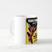 Mug Votre chute l'a réduit (Devant gauche)