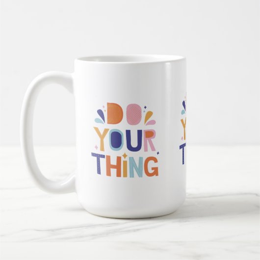 Mug Votre conception de la musique de slogan (Gauche)