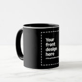 Mug Votre conception ici (Devant gauche)