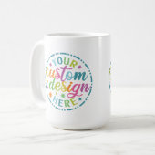 Mug Votre conception personnalisée ici Merch (Devant gauche)