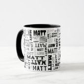 Mug Votre (Court) nom est partout (Devant gauche)