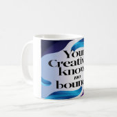 Mug Votre créativité connaît pas de limites option 3 (Devant gauche)