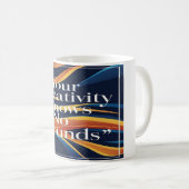 Mug Votre créativité est sans limites (Devant droit)