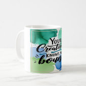 Mug Votre créativité est sans limites (Devant gauche)