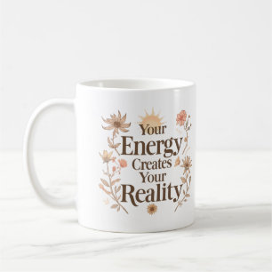 Mug Votre Énergie Crée Votre Réalité Inspiration