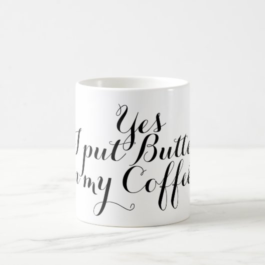 Mug Votre énonciation gentille : Oui, j'ai mis le (Centre)