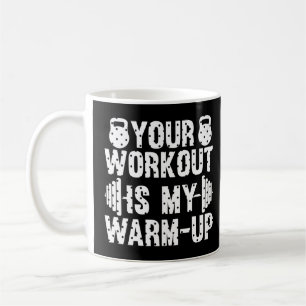 Mug Votre entraînement est mon exercice cardio réchauf