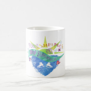 Mug Votre été mon chiffre conception d'été de pati