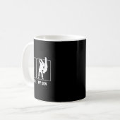 Mug Votre fils mon fils judo karaté fière (Devant gauche)