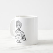 Mug Votre futur "texte de Personnaliser" (Devant gauche)