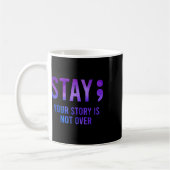 Mug Votre histoire n'est pas terminée Restez  (Gauche)