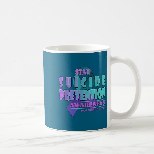 Mug Votre histoire n'est pas terminée Restez Préventio (Droite)