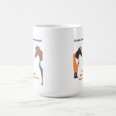 Mug Votre Homme Est-Il Un Secouru ? 15 oz de muscade (Centre)