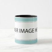 Mug Votre image Ici mère oie modèle (Centre)