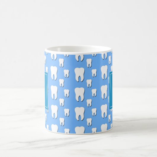 Mug Votre initiale | Dents mignons (Centre)