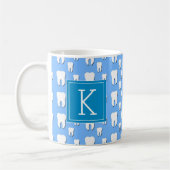 Mug Votre initiale | Dents mignons (Gauche)